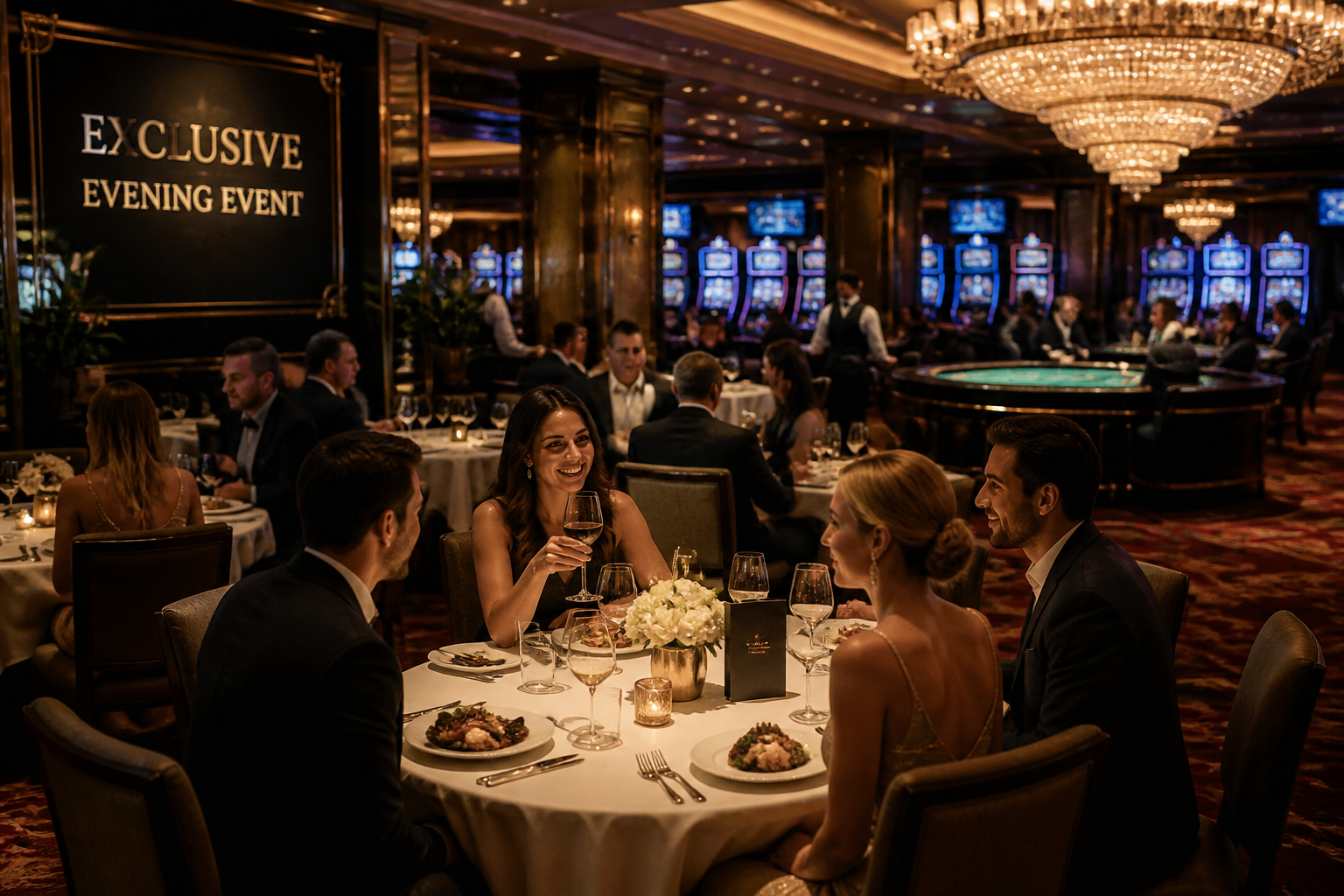 Soirée gastronomique et jeux