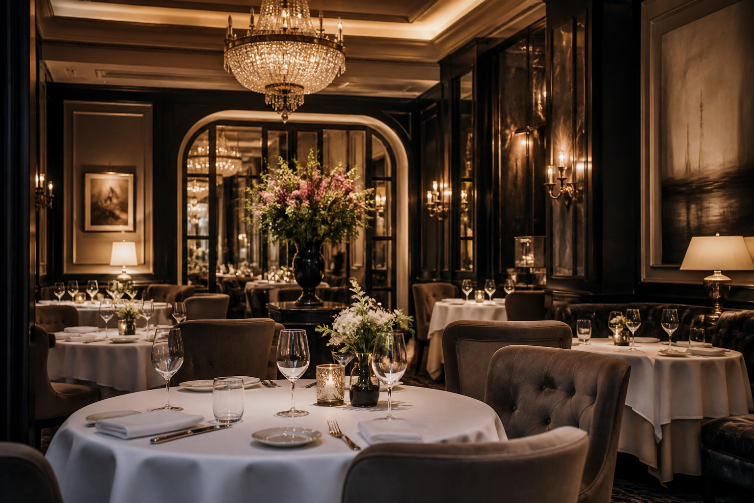 Intérieur du restaurant CasaMorzine